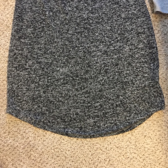 no comment Sweater Dress Grey 2 tone Size 2X - Picture 6 of 6